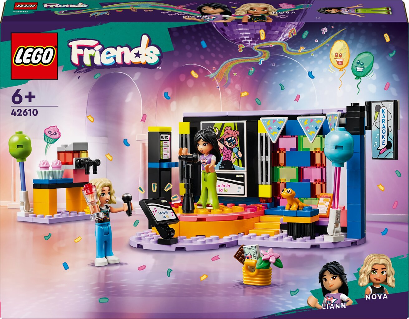 42610 LEGO® Friends Karaokejuhlat hinta ja tiedot | LEGOT ja rakennuslelut | hobbyhall.fi