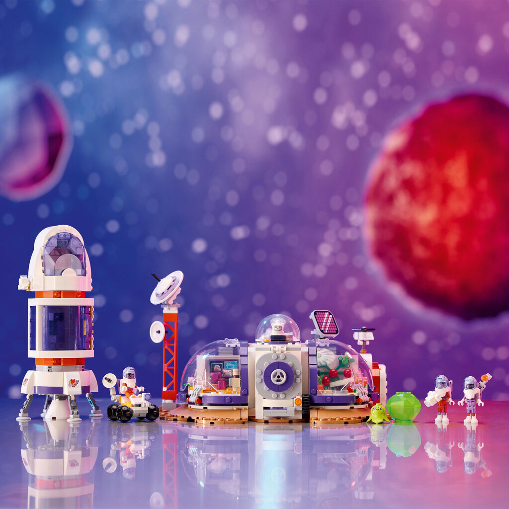 42605 LEGO® Friends Mars avaruustukikohta ja raketti hinta ja tiedot | LEGOT ja rakennuslelut | hobbyhall.fi