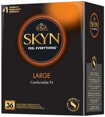 Kondomit Skyn ​​​​Large, 36 kpl hinta ja tiedot | Kondomit | hobbyhall.fi