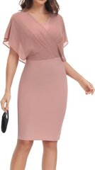 Naisten bodycon-mekko CURLBUTY, pinkki hinta ja tiedot | Mekot | hobbyhall.fi