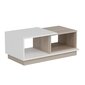 Kahvipöytä, Asir, 90x36x45 cm, valkoinen/beige hinta ja tiedot | Sohvapöydät | hobbyhall.fi