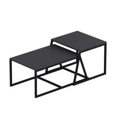 Kahvipöytä, Asir, 75x38x50, harmaa hinta ja tiedot | Sohvapöydät | hobbyhall.fi