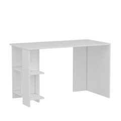 Työpöytä, Asir, 120x73,8x60 cm, valkoinen hinta ja tiedot | Tietokonepöydät ja työpöydät | hobbyhall.fi