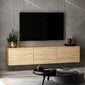 TV-taso, Asir, 160x35x32 cm, ruskea hinta ja tiedot | TV-tasot | hobbyhall.fi