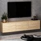 TV-taso, Asir, 160x35x32 cm, ruskea hinta ja tiedot | TV-tasot | hobbyhall.fi