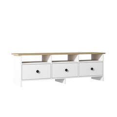 TV-taso, 150x47x36 cm, valkoinen/beige hinta ja tiedot | TV-tasot | hobbyhall.fi