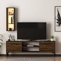 TV-taso, Asir, 150x48x29,6 cm, ruskea hinta ja tiedot | TV-tasot | hobbyhall.fi