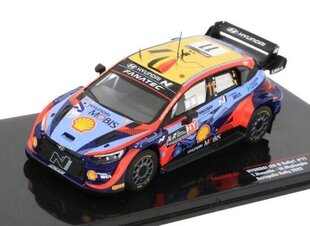 Hyundai i20 N Rally1 #11 Rally Acropolis 2022 T.Neuville 1:43 IXO RAM868 hinta ja tiedot | Pienoismallit | hobbyhall.fi