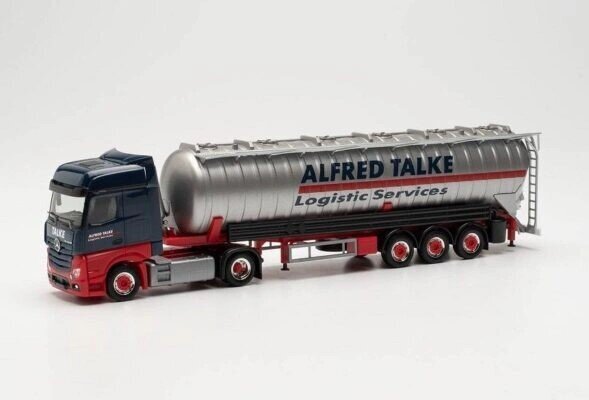 Mercedes-Benz Actros BigSpace ‘18 ADR Saugsilo-Sattelzug Alfred Talke 314725 HERPA 1:87