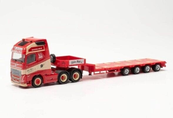 Volvo FH 16 Gl. XL 2020 6x4 Semitieflade-Sattelzug Torben Rafn 316354 HERPA 1:87