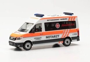 MAN TGE Bus Flachdach Johanniter Unfallhilfe Hamburg 952835 HERPA 1:87 hinta ja tiedot | Pienoismallit | hobbyhall.fi