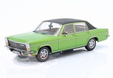 Opel Diplomat B 1972 Green Metallic/Matt Black 1:18 MCG MCG18337 hinta ja tiedot | Pienoismallit | hobbyhall.fi