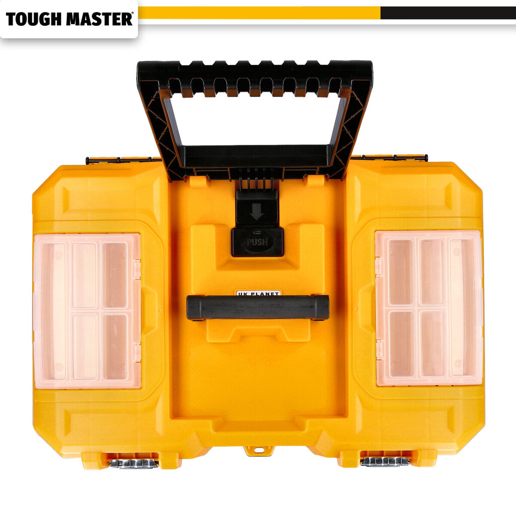 Työkalulaatikko pyörillä 64x51x35cm Tough Master UPT-5039 hinta ja tiedot | Työkalupakit ja muu työkalujen säilytys | hobbyhall.fi