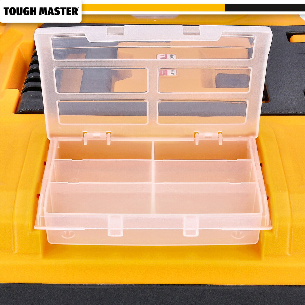 Työkalulaatikko pyörillä 64x51x35cm Tough Master UPT-5039 hinta ja tiedot | Työkalupakit ja muu työkalujen säilytys | hobbyhall.fi