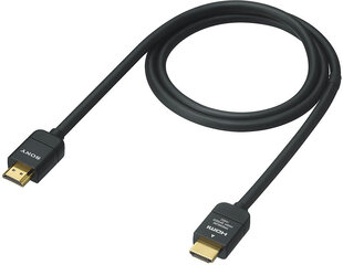 Sony-kaapeli HDMI Premium DLC-HX10 1m, musta hinta ja tiedot | Kaapelit ja adapterit | hobbyhall.fi
