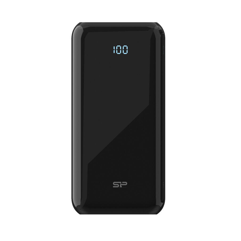 Silicon Power Bank QS28 20000 mAh, musta hinta ja tiedot | Varavirtalähteet | hobbyhall.fi