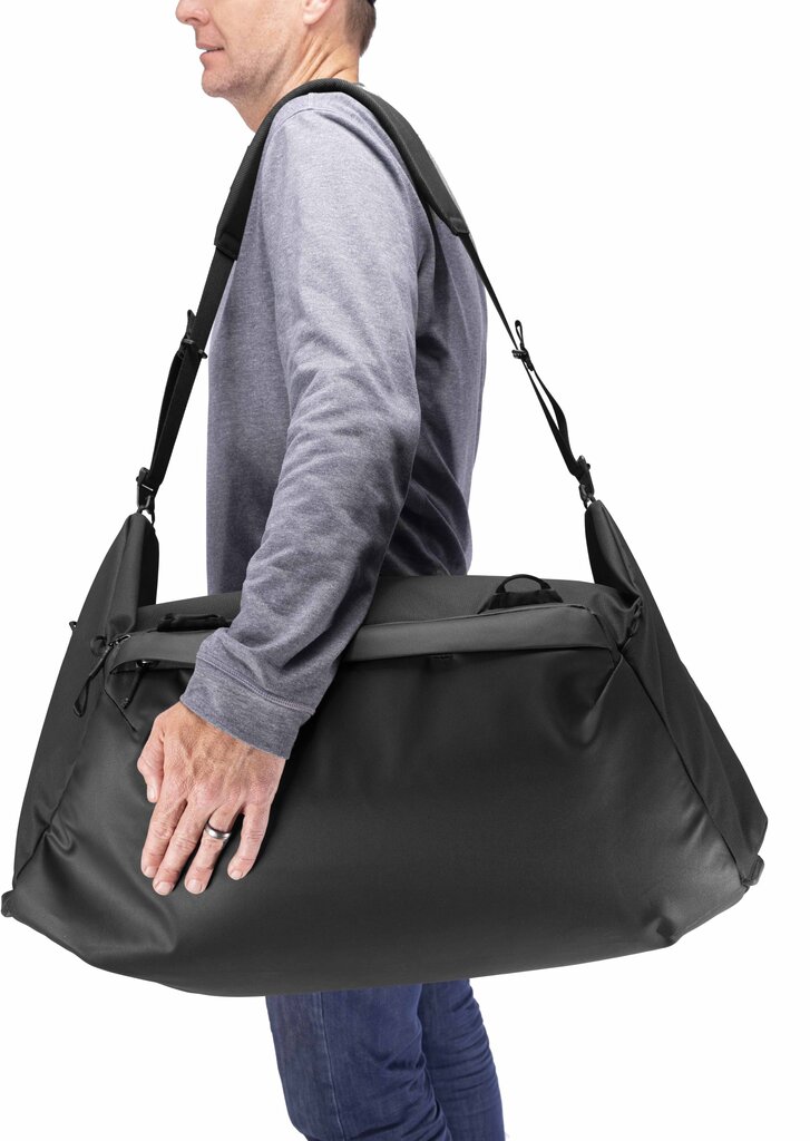 Peak Design laukku Travel Duffel 65L, musta hinta ja tiedot | Urheilukassit ja reput | hobbyhall.fi