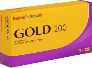 Kodak filmi Gold 200-120x5 hinta ja tiedot | Kameratarvikkeet | hobbyhall.fi