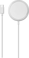 Vivanco langaton laturi Magneettinen 15W Apple iPhone, valkoinen (62960) hinta ja tiedot | Puhelimen laturit | hobbyhall.fi
