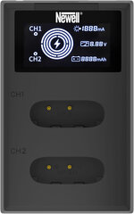 Newell-laturi FDL-USB-C, kaksikanavainen Sony NP-BX1 hinta ja tiedot | Kameran laturit | hobbyhall.fi