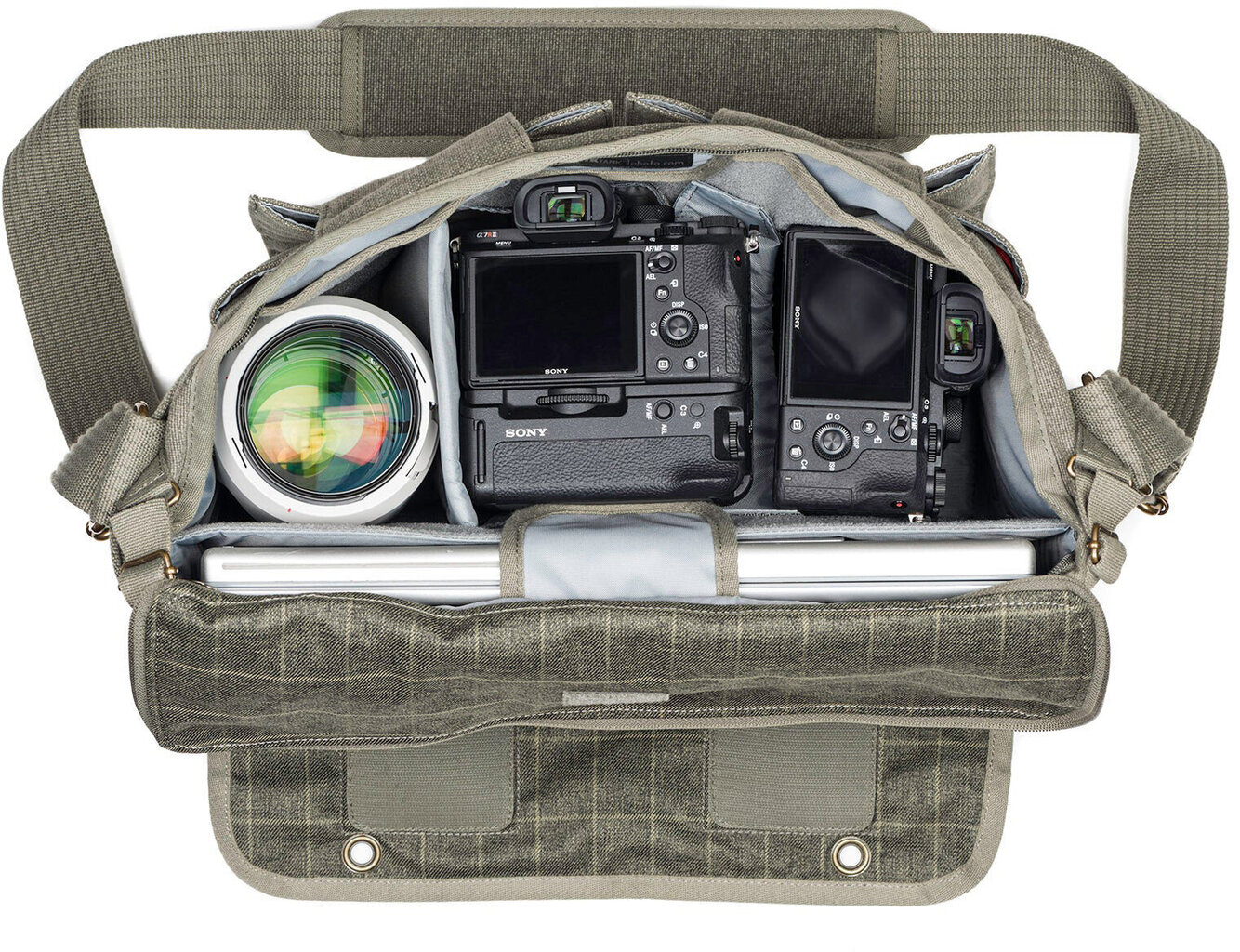 Think Tank -kameralaukku Retrospective 30 V2.0, pinestone hinta ja tiedot | Kameralaukut | hobbyhall.fi