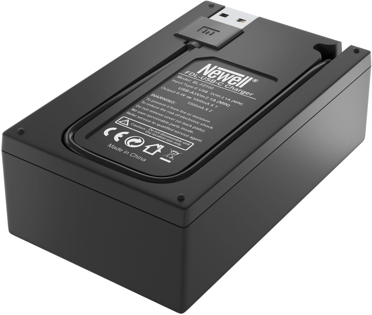 Newell akkulaturi FDL-USB-C kaksikanavainen Sony NP-FZ100 hinta ja tiedot | Kameran laturit | hobbyhall.fi
