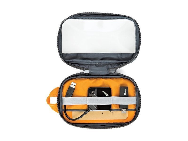 Lowepro GearUp Pouch Mini, tummanharmaa hinta ja tiedot | Kameralaukut | hobbyhall.fi