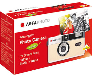Agfaphoto analoginen kamera 35mm, beige hinta ja tiedot | AgfaPhoto Puhelimet, älylaitteet ja kamerat | hobbyhall.fi