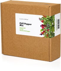 Click & Grow Plant Pod Chilli Pepper Mix 9kpl hinta ja tiedot | Kasvisten siemenet | hobbyhall.fi