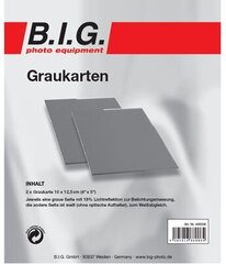 BIG harmaa korttisarja 10x12cm 2kpl hinta ja tiedot | Kameratarvikkeet | hobbyhall.fi