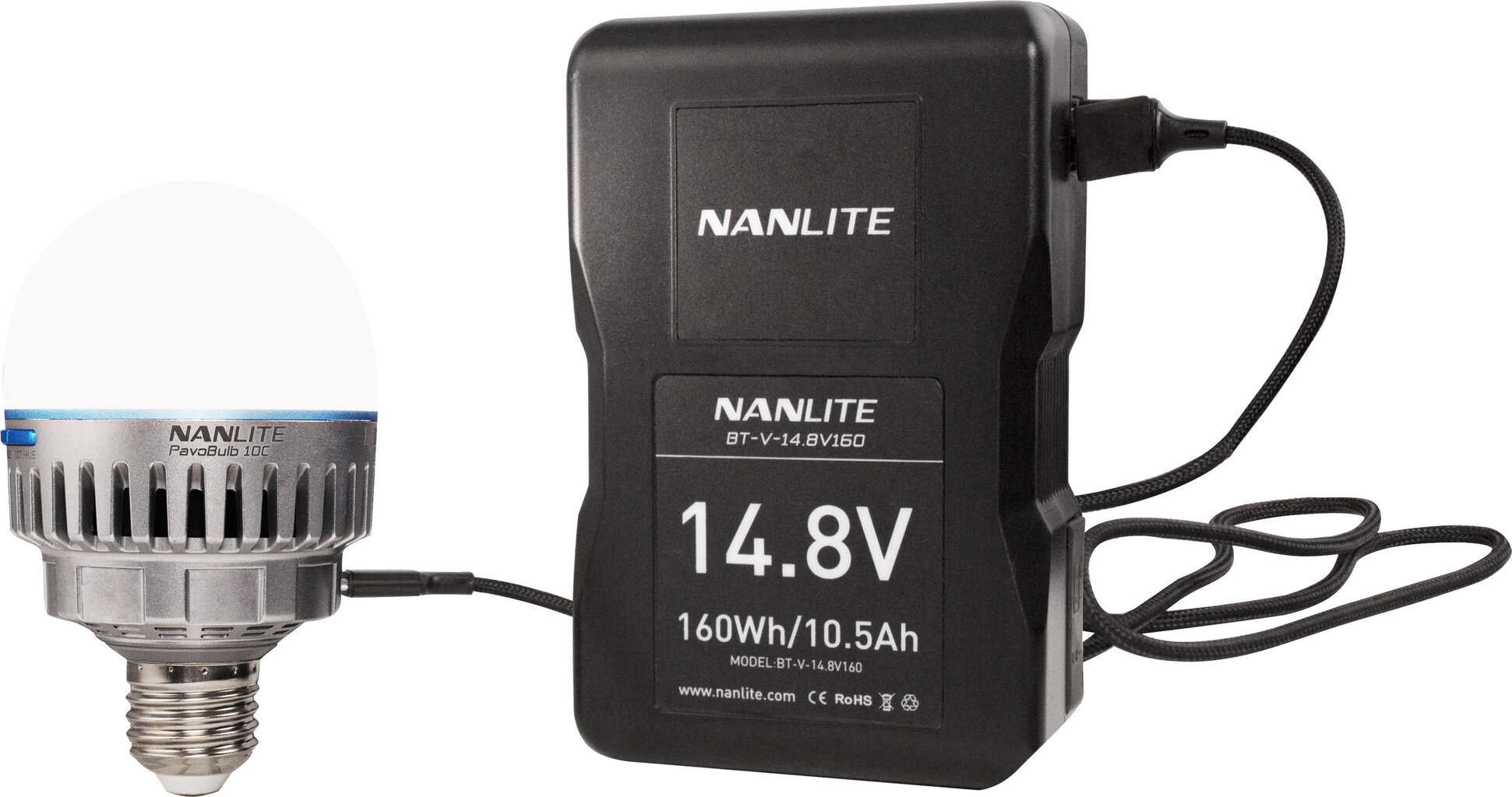 Nanlite PavoBulb 10C 1 Light Kit hinta ja tiedot | Valokuvaustarvikkeet | hobbyhall.fi