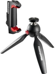 Manfrotto kolmijalka + puhelinteline MKPIXICLMII-BK hinta ja tiedot | Puhelimen lisätarvikkeet | hobbyhall.fi