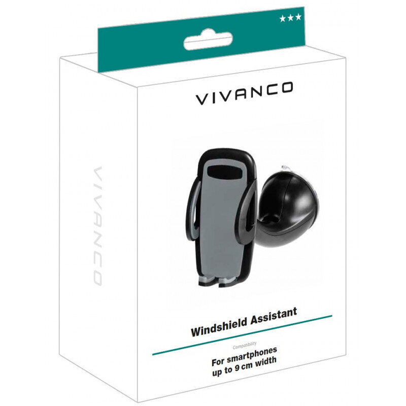 Vivanco autopuhelinteline Short Assistant (61633) hinta ja tiedot | Puhelintelineet | hobbyhall.fi