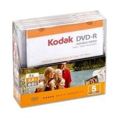 Kodak DVD-R 2,8GB 4x Mini Slim hinta ja tiedot | Vinyylilevyt, CD-levyt, DVD-levyt | hobbyhall.fi