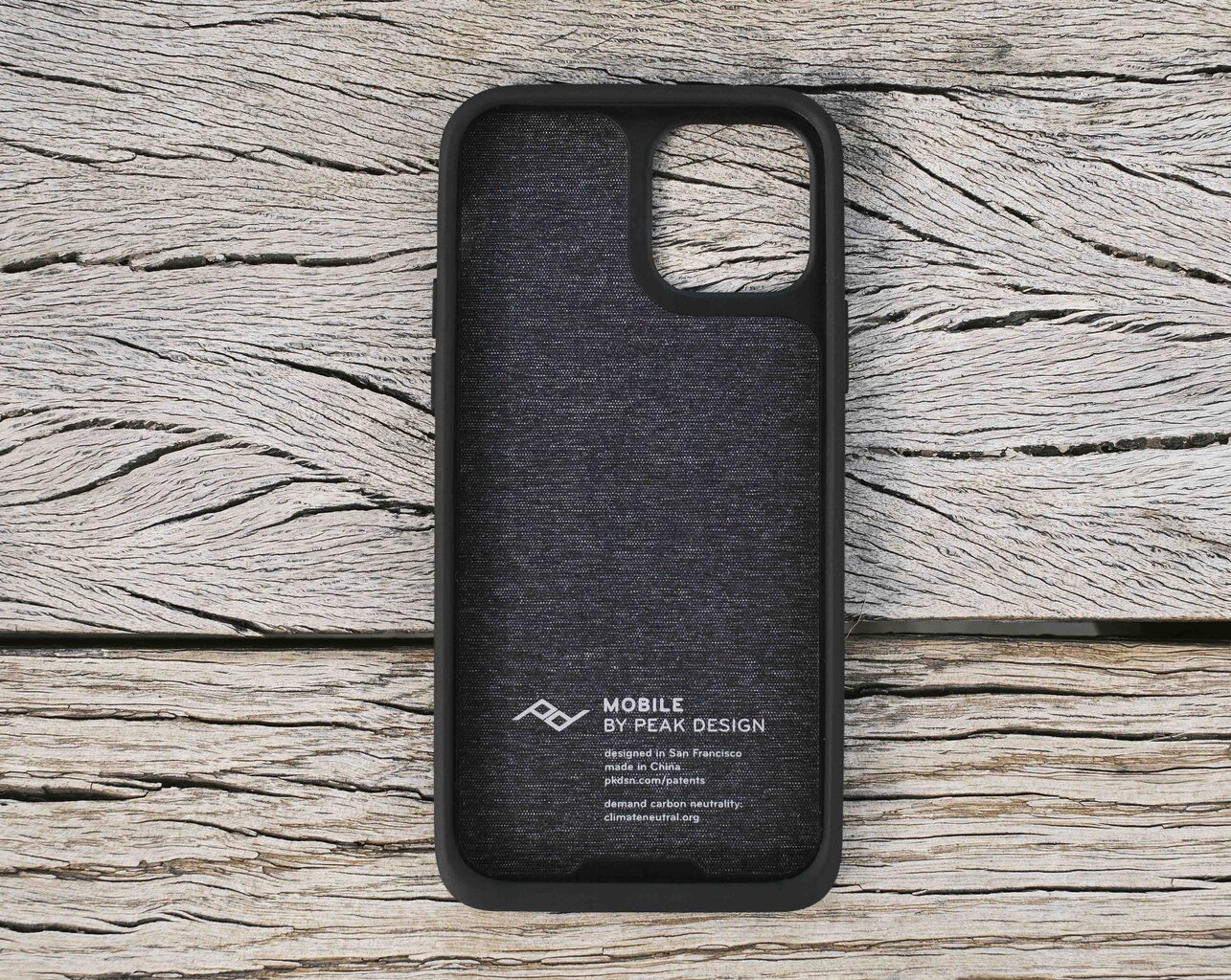 Peak Design -kotelo Apple iPhone 11 Mobile Everyday Fabric -kangas hinta ja tiedot | Puhelimen kuoret ja kotelot | hobbyhall.fi