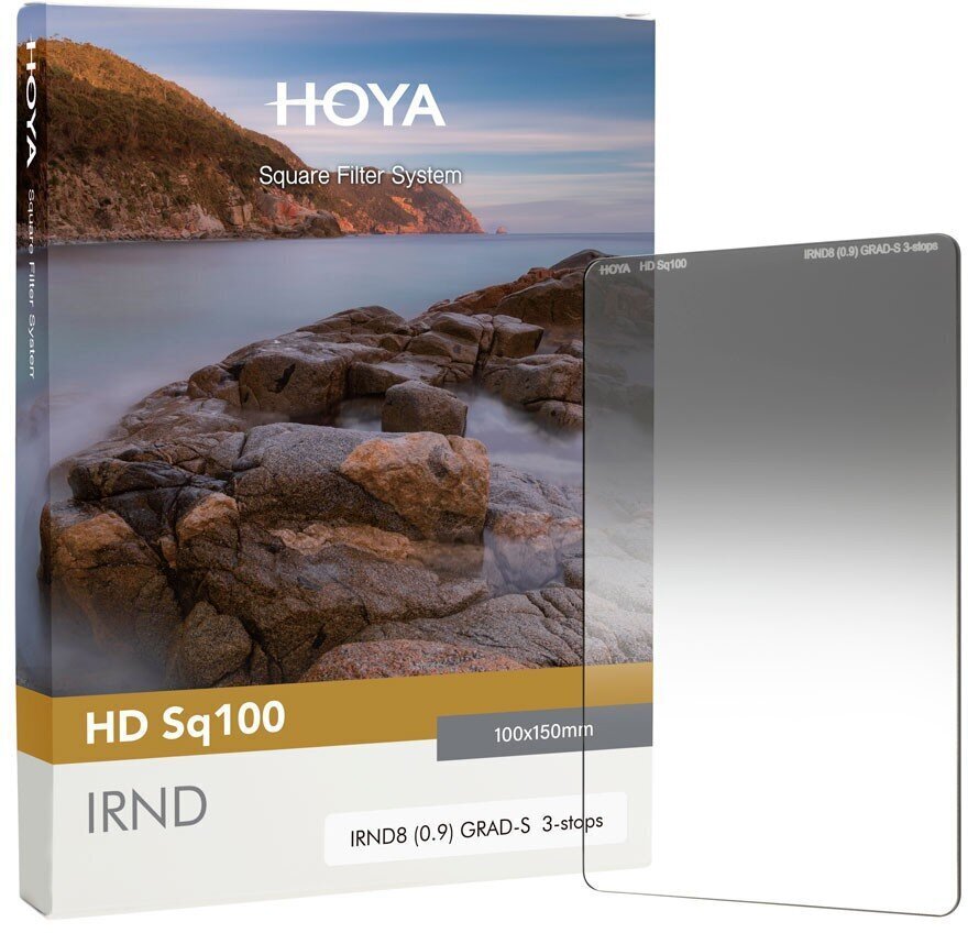 Hoya suodatin HD Sq100 IRND8 GRAD-S hinta ja tiedot | Kameran suotimet | hobbyhall.fi