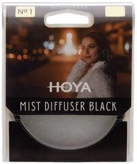 Hoya suodatin Mist Diffuser Musta No1 72mm hinta ja tiedot | Kameran suotimet | hobbyhall.fi