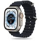 Tech-Protect kellon ranneke IconBand Pro Apple Watch 42/44/45/49mm, musta hinta ja tiedot | Älykellojen ja aktiivisuusrannekkeiden lisätarvikkeet | hobbyhall.fi
