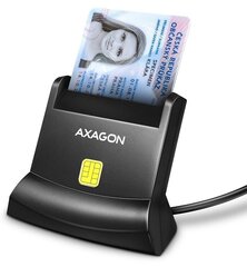 Axagon älykortinlukija CRE-SM4N hinta ja tiedot | Axagon Puhelimet, älylaitteet ja kamerat | hobbyhall.fi