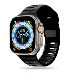 Tech-Protect kellon ranneke IconBand Line Apple Watch 38/40/41mm, musta hinta ja tiedot | Älykellojen ja aktiivisuusrannekkeiden lisätarvikkeet | hobbyhall.fi