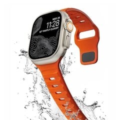 Tech-Protect kellon ranneke IconBand Line Apple Watch 38/40/41mm, oranssi hinta ja tiedot | Älykellojen ja aktiivisuusrannekkeiden lisätarvikkeet | hobbyhall.fi