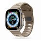 Tech-Protect kellon ranneke IconBand Line Apple Watch 42/44/45/49mm, armeijan hiekka hinta ja tiedot | Älykellojen ja aktiivisuusrannekkeiden lisätarvikkeet | hobbyhall.fi