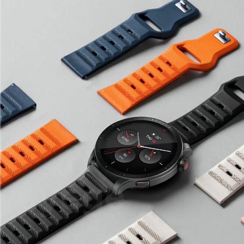 Tech-Protect kellon ranneke IconBand Line Samsung Galaxy Watch4/5/5 Pro, armeijanvihreä hinta ja tiedot | Älykellojen ja aktiivisuusrannekkeiden lisätarvikkeet | hobbyhall.fi