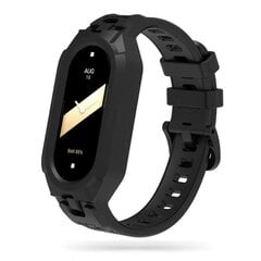 Tech-Protect kellon ranneke Armor Xiaomi Smart Band 8/8 NFC, musta hinta ja tiedot | Älykellojen ja aktiivisuusrannekkeiden lisätarvikkeet | hobbyhall.fi