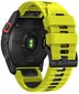 Tech-Protect kellon ranneke IconBand Pro Garmin fenix 5/6/6 Pro/7, lime/musta hinta ja tiedot | Älykellojen ja aktiivisuusrannekkeiden lisätarvikkeet | hobbyhall.fi