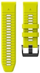 Tech-Protect kellon ranneke IconBand Pro Garmin fenix 5/6/6 Pro/7, lime/musta hinta ja tiedot | Älykellojen ja aktiivisuusrannekkeiden lisätarvikkeet | hobbyhall.fi