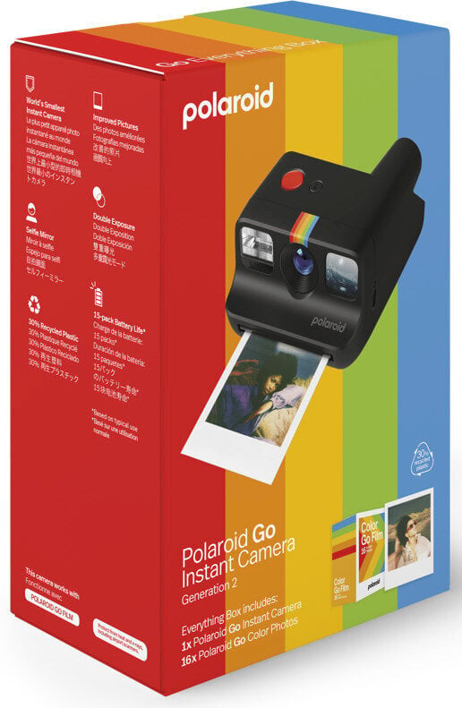 Polaroid Go Gen 2 Everything Box, musta hinta ja tiedot | Kamerat | hobbyhall.fi
