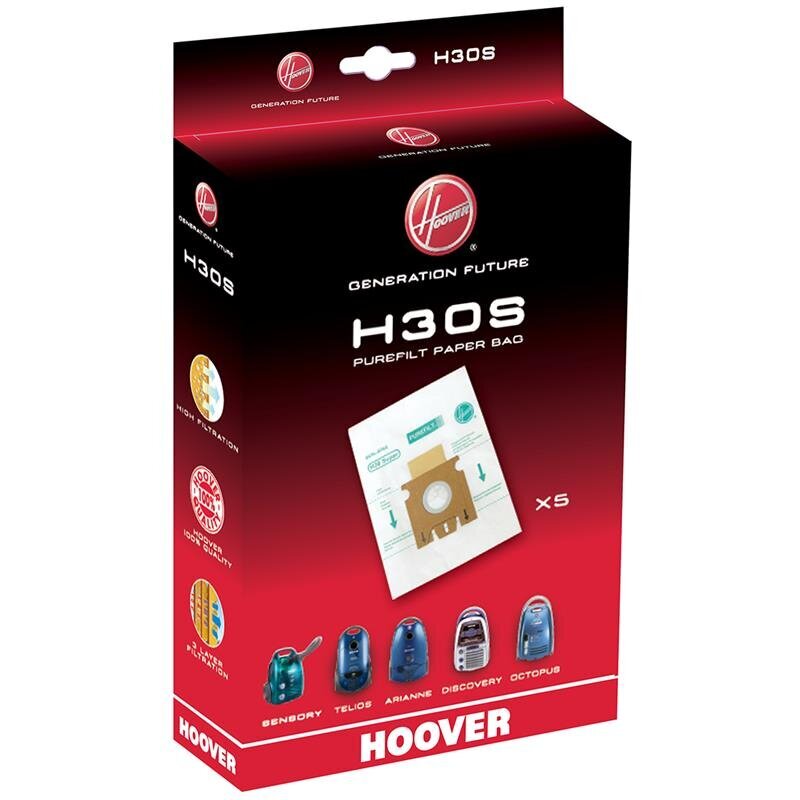 Hoover H30S hinta ja tiedot | Pölynimureiden lisätarvikkeet | hobbyhall.fi
