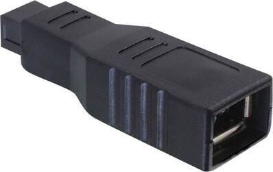 Delock Firewire 9-pin Firewire 6-pin, musta hinta ja tiedot | Kaapelit ja adapterit | hobbyhall.fi