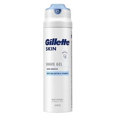 Parranajogeeli Gillette Ultra Sensitive 200 ml hinta ja tiedot | Parranajo ja karvanpoisto | hobbyhall.fi